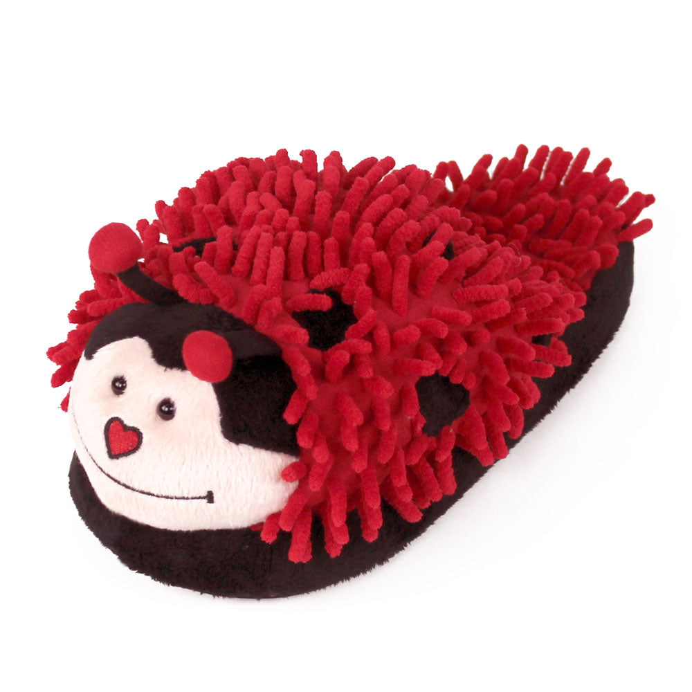 Ladybug Novelty Slippers JulesRoche Non-Slip Foam Footbeds