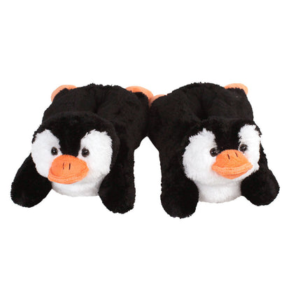 Penguin Slippers JulesRoche Cozy Plush Non-Slip Women's