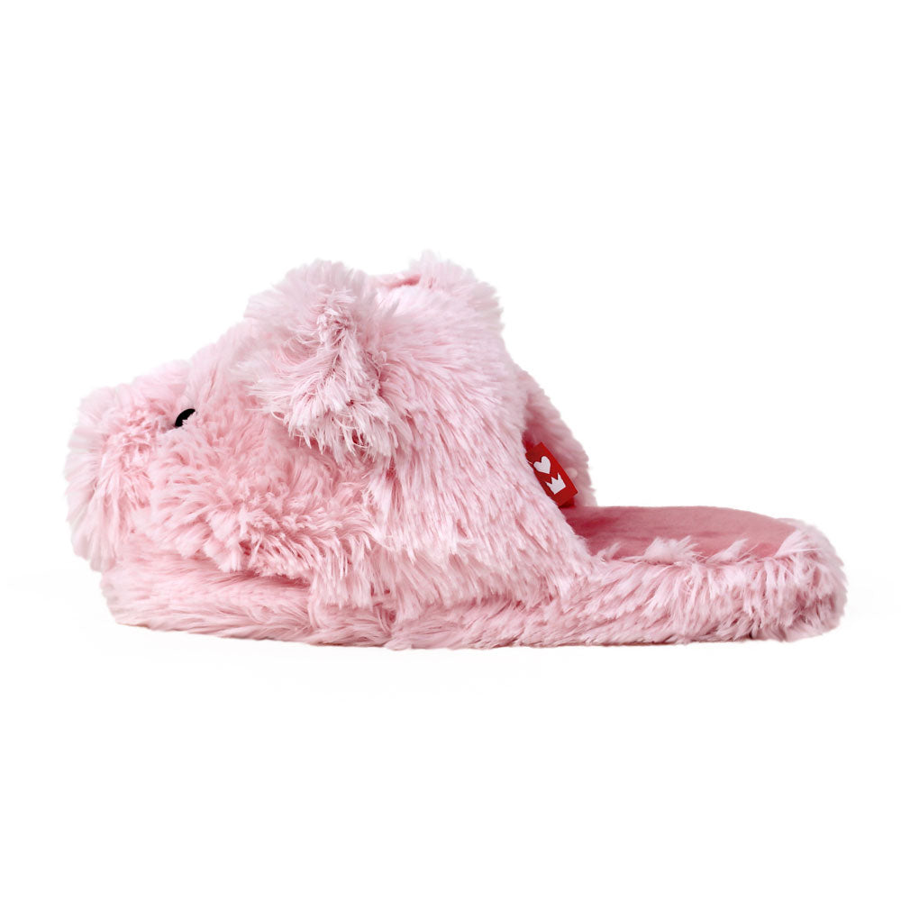 Piggy Slippers JulesRoche Soft Pink Fuzzy Comfortable