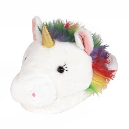 Fuzzy Unicorn Slippers JulesRoche Plush Comfort