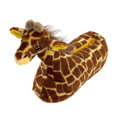 Giraffe Plush Animal Slippers JulesRoche Cozy Fun Non-Slip