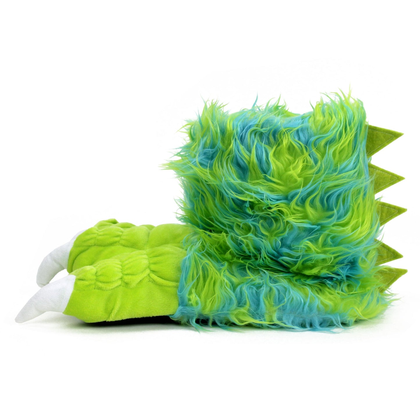 Green Monster Claw Non-Slip Plush Slippers JulesRoche