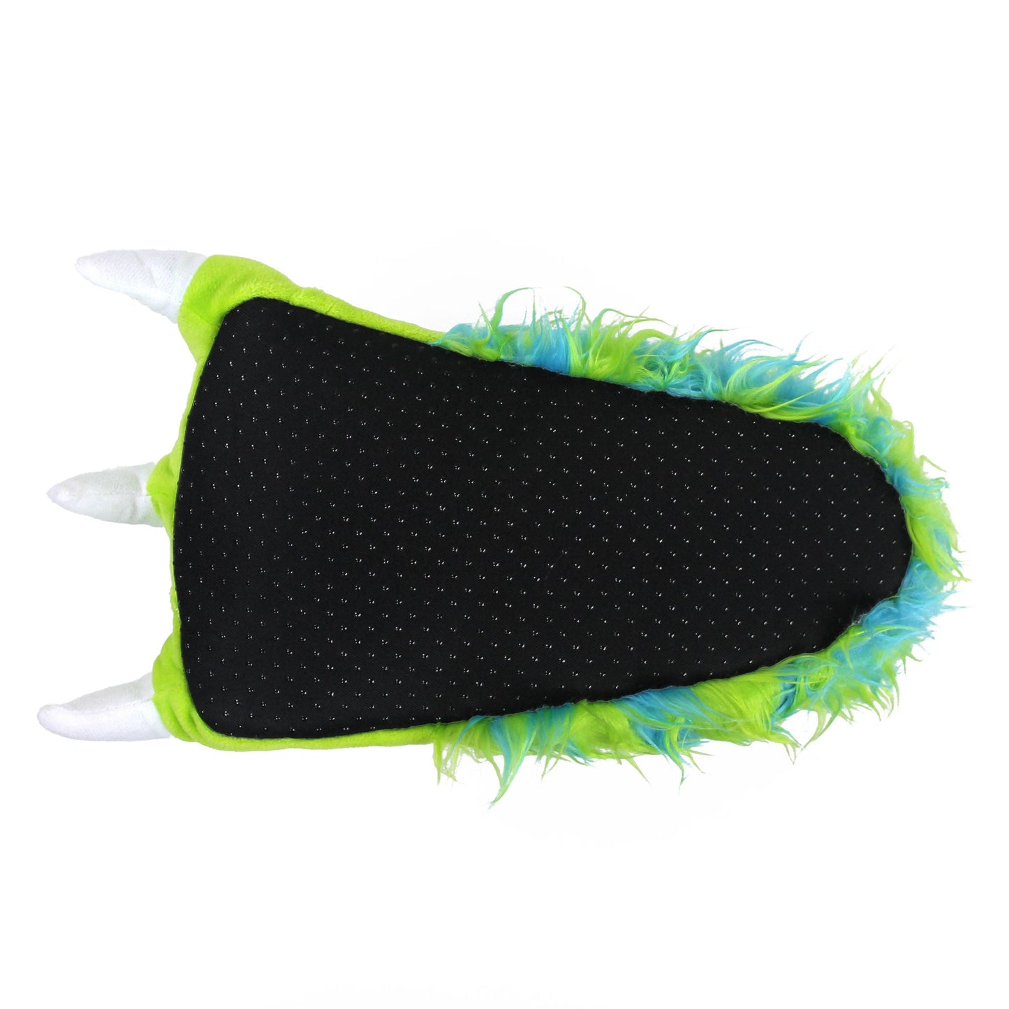 Green Monster Claw Non-Slip Plush Slippers JulesRoche