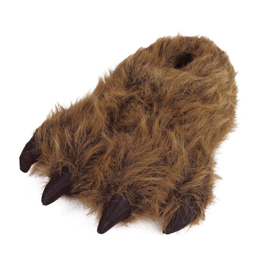 Grizzly Bear Paw Novelty Slippers JulesRoche Furry Comfortable