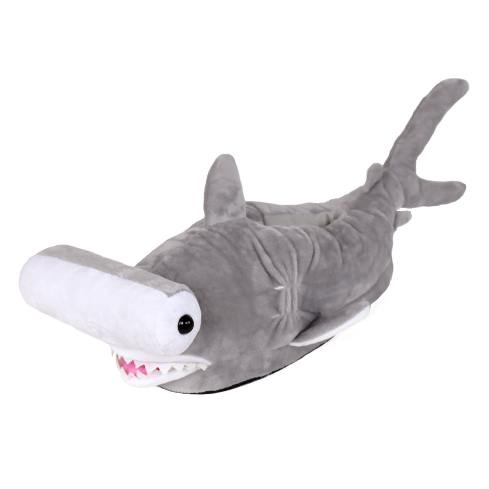 Hammerhead Shark Slippers JulesRoche Plush Fun Footwear