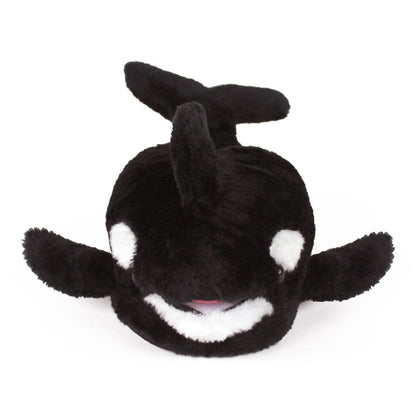 Orca Novelty Slippers JulesRoche Plush Non-Slip Sole Full Foot