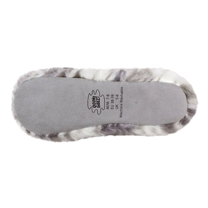 Women's Animal Snowy Owls Ballerina Slippers by JulesRoche