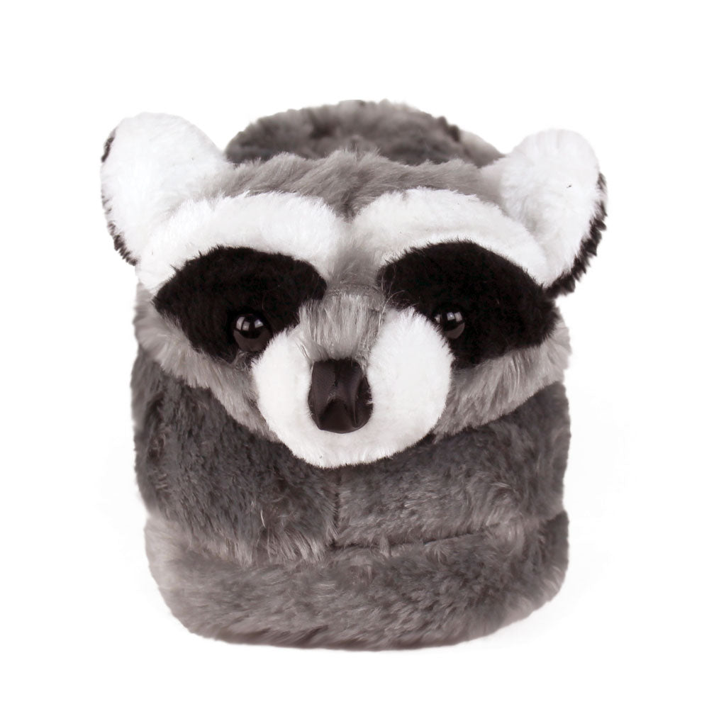 Raccoon Animal Slippers JulesRoche Plush Non-Slip Design