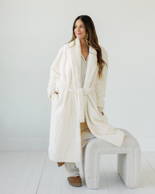 Luxury Bathrobe JulesRoche Plush Micro-Plush Lining