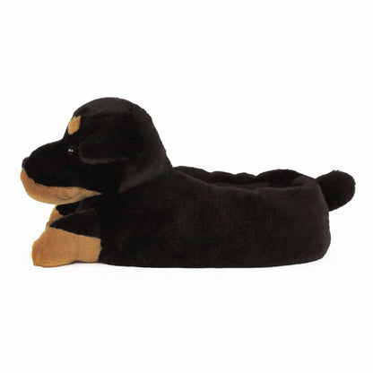 Dog Slippers JulesRoche Plush Rotty Pup Design