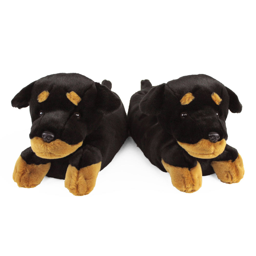 Dog Slippers JulesRoche Plush Rotty Pup Design