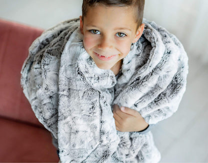 Minky Blanket JulesRoche Animal Print Sofa Throw