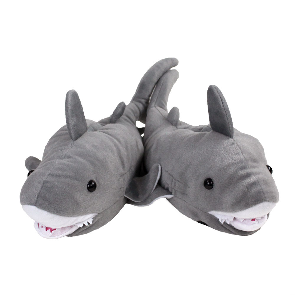 Animal Shark Slippers JulesRoche Soft Plush Non-Slip Design