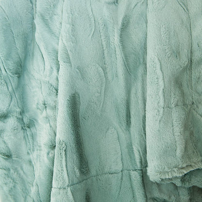 Minky Blanket JulesRoche Silky Smooth Sorbet Mist