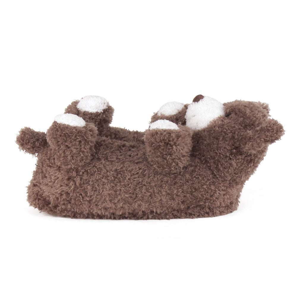 Teddy Bear Slippers JulesRoche Plush Cozy Footwear