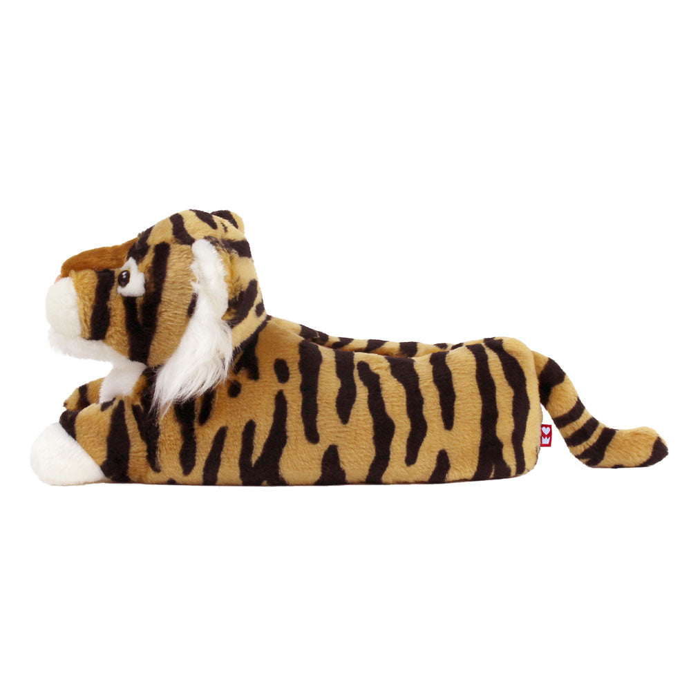 Animal Novelty Slippers JulesRoche Tiger Striped Cozy Pair