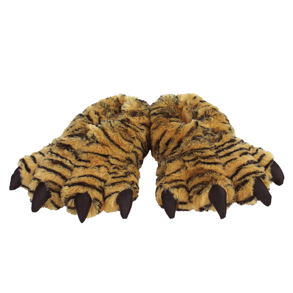 Animal Novelty Slippers JulesRoche Fun Tiger Paw Design