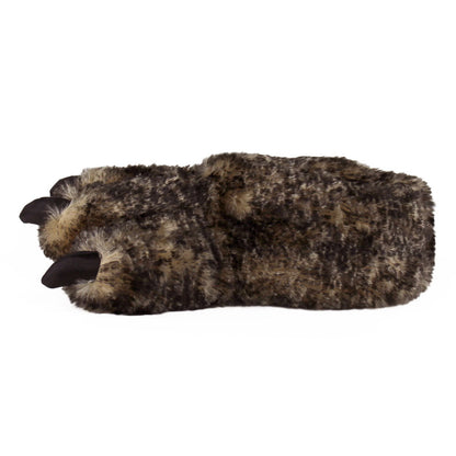 Timber Wolf Animal Slippers JulesRoche Realistic Fur Comfort