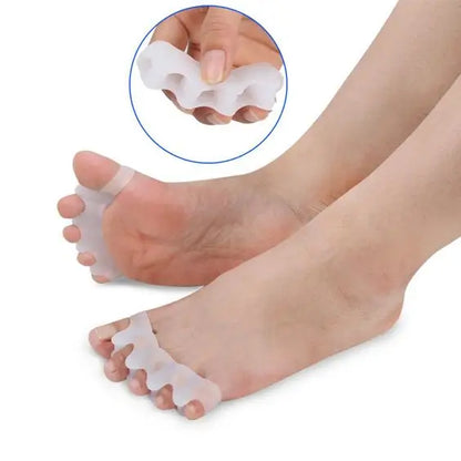 Silicone Toe Separator JulesRoche Foot Pain Relief Tool