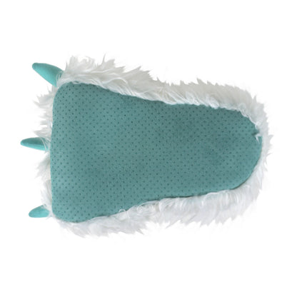 Novelty Slippers JulesRoche Yeti Claw Soft Plush Design