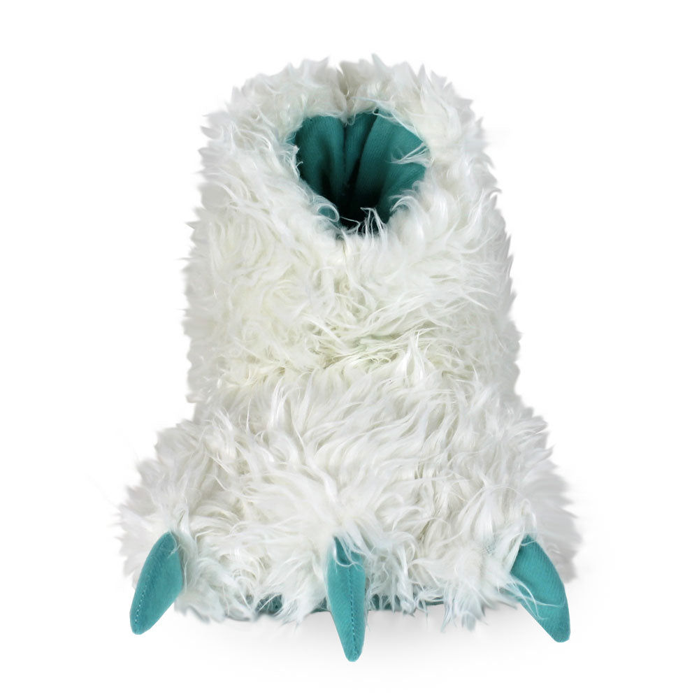 Novelty Slippers JulesRoche Yeti Claw Soft Plush Design